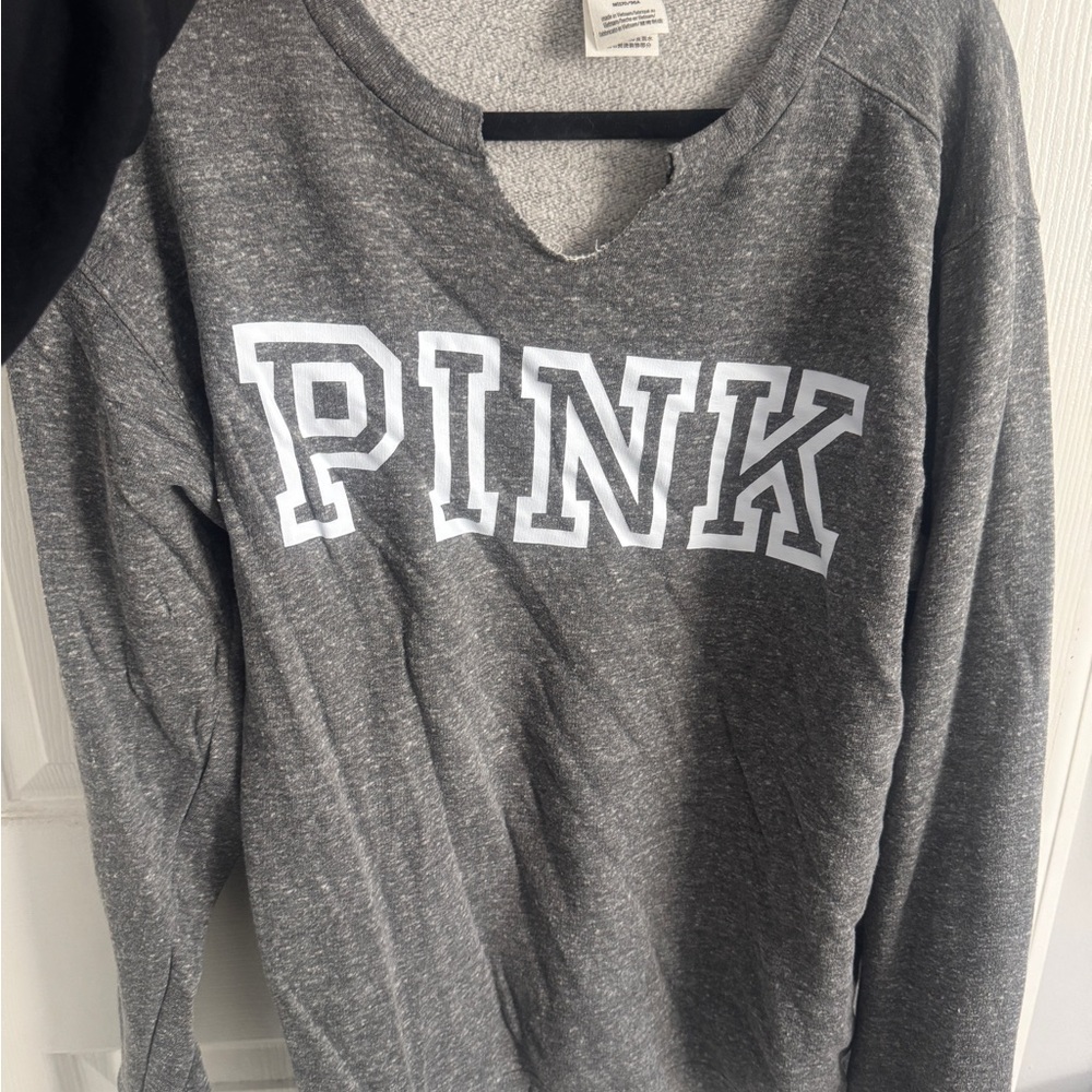 PINK Victoria's Secret Heather Gray Sweater